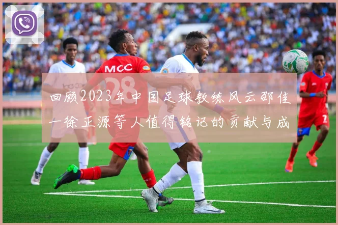 回顾2023年中国足球教练风云邵佳一徐正源等人值得铭记的贡献与成就